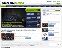 Tablet Screenshot of motorzoom.es